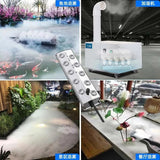 2/34/6/8/10/12 Head Ultrasonic Mist Maker er Fountain Pond Atomizer Air Humidifier Greenhouse For Hydroponics Sprayer