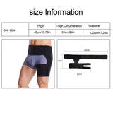 Brace-Groin Wrap- Adjustable Hip Compression Brace for Sciatic Nerve Thigh Pain Relief-Hip Wrap Support Belt