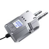 LCD Air Sensor Digital Wind Differential Transmitter 4-20mA RS485 -1000-1000Kpa Gas Pressure Transducer