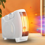 1pc, Small Heater With Heating And Fan Modes,Home Desktop Heating Fan, Office Dormitory Vertical Desktop Heater, Silent Energy-saving Fast Heating Heater For Home Office School Thanksgiving Halloween Christmas Gift Fall Winter Essential