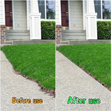 Garden Trimming Scraper Half Moon Shape T-Grip Handle Sharp Serrated Lawn Trimming Scraper With Handle Lawn Edger