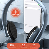 Wireless Bluetooth 5.0 Headphones HIFI Stereo Flexible Adjustment Earphone With Microphone For PC Mobile Phone