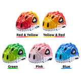 Kids Toddler Bike Adjustable Dinosaur Breathable Skating Helmet for Boys and Girls