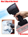 1100W Gun Turbo Jet 1600g Thrust Handheld Violent Fan Rechargeable Car Wash Snow Removal Air Dryer for Makita