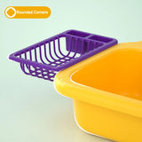 48PCS Kids Simulation Electric Dishwasher Pretend Play Mini Kitchen Food Educational Summer Cosplay Girls Toys