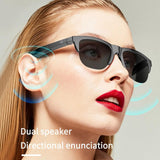 Bluetooth Smart Sunglasses Support Music Player Handfree Calling Bluetooth Speaker Sun Glasses For Driving Cycling Sport Glasses Earphone