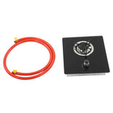RVs Gas Stove Even Heat Easy To Clean Portable Kitchen Gas  Stovetop for 1.8m Gas Pipe for Yacht for Caravan for Boat