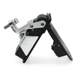 Durable Cabinet Coated Metal Hasp with Key Compression Latch Handle for Toolbox Camper Trailer Truck Caravan Lock