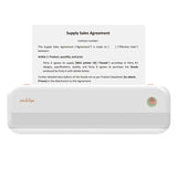 Peripage P40 A4 Thermal Portable Wireless Mobile Photo Printer - Inkless Print, Supports 2''/3''/4''/216mm/210mm A4&A5 Paper