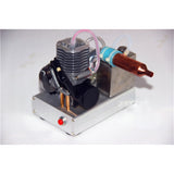 Methanol Mini DIY Combustion Motor Gasoline Petrol Engine Electric Generating Set Unit For Lighting Charging