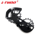 LTWOO UT Bicycle Ceramic Bearing Carbon fiber Jockey Pulley Set Rear Derailleurs Guide Wheel Ultegra DURA ACE / 105
