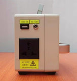 Portable crank 12v DC12V AC220V dual USB output 30W hand cranked power dynamo generator
