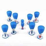 Newest 10pcs HACI WU XING Needle Bipolar Strong Vacuum Acupuncture Suction Cupping Set Magnetic therapy