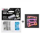 WMARK 2 Hole Replacement Clipper for Professional Barbers and Stylists Many Matches Magic Blades