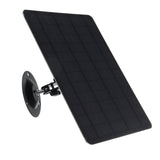 10W 5V Solar Panels Portable Micro-USB Solar Charger Power Bank 360° Adjustable Security Camera Power Supply