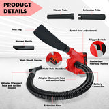 Cordless Leaf Brushless Electric Air Blower 6-Speed Up to 180MPH Vacuum Cleaner for Milwaukee 18V Battery (No Battery)