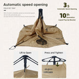 Portable Foldable Playpen for Dogs and Cats Indoors/Outdoors Fully Automatic Waterproof Pet Tent with Carrying Bag