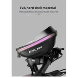 ESLNF Hard Shell Phone Cycg Handlebar Bag Waterproof Large Capacity Toucreen Compatible Bicycle Accessories