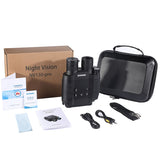1080P Night Vision Binoculars 850nm Infrared HD 2X Digital Zoom Telescope Night Goggles Camera for Hunting Camping Surveillance