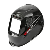 Solar Charging Automatic Dimming Mask Large View True Color Welding 130℃ Resistant Auto Darkening Facemask