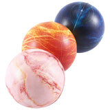 12 Piece Foam Sponge Marble Bouncy Balls 5Cm PU Children's Venting Stress Relief Toys