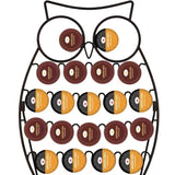 1pc Farmhouse K Cup Holder - Owl Coffee Pod Capsule Holder for Home Counter Coffee Bar - Holds 20 Coffee Pods