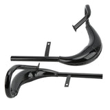 Engine Silencer Exhaust Pipe Fat Belly Motorized  Muffler Exhaust Pipe for 49cc 60cc 66cc 80cc 2-Stroke