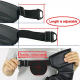 Bicycle Warm Kneepad Bike Riding Pads Windproof Winter Outdoor Cycg Knee Protector PU Leather Waterproof