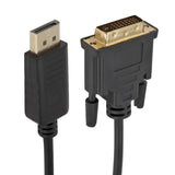 1.8M DP adapter cable converter Displayport in to DVI out for HP