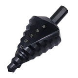 Step Drill, Pagoda Drill Electric Drill Hole Opener, Metal Tool, Metal Cone 10-45Mm Step Drill