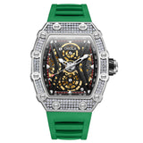 Luxury ONOLA Fashion watches men Hollow Full-automatic Mechanical Tape Waterproof Watch for Men Montres Pour Hommes Clock