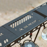Outdoor Folding Camping Shelf Top Plate Aluminum Alloy Triangle Storage Hanger Picnic Cookware Pot Pan Hanging Rack