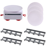 Rotary Toy Track Conveyor Belt Rotating Table Kid Food Train Set DIY Making Family Sushi Party