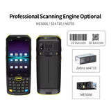 Wholesale pda inventory mobile terminal android 11.0 red IP68 handheld PDAs for warehouse