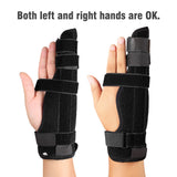 Adjustable Compression Finger Holder Protector Brace Sports Wrist Thumbs Hands Arthritis Spt Support Protective Guard
