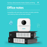 X5 Thermal Photo Pocket Label Maker 200dpi Wireless Receipt Printer for Work Plan Memo Study Note Lists Journal Printing