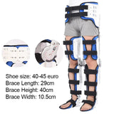 Comfortable Lower Limb Paralysis Hip Walking Fixed Ankle Foot Orthosis Brace For Leg Knee Injury Protective Tools