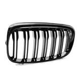 Grill Mesh F45 Black Replacement for 2 Series 5-seat & 7-seat F46 Gran Tourer Front Bumper Grille 2015-2017