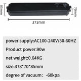 Kitchen Automatic Commercial Household Food Vacuum Sealer Packaging hine Include 10Pcs Bags