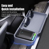 Dashboard Console Storage Box Tissue Anti-Slip Mat Phone Holder Stand For Tesla Model 3 Y Car Interior Accessories