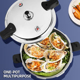 304 Stainless Steel Multifunctional Cooker - 8L Household Thickening Pressure Pot