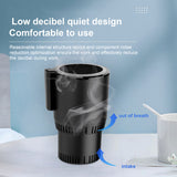 Summer Use Mounted Vehicle Holder DC12/24V Fast Refrigeration Can Rack Colding Coffee Cup for Car Track