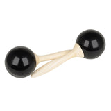 Beech Wood Kids Maracas Sand Hammer Shaker with Smooth Serface Educational Toy NEW