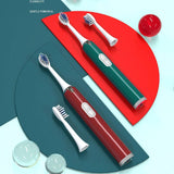Adult Household Smart Sonic Soft Bristle Electric Toothbrush Cleaning And Whitening Teeth Portable Waterproof