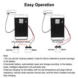 Car Battery Charger Intelligent US EU Plug 12V 24V High Power 600W Pulse Repair Fully Automatic For Lithium Lead Acid Batteries