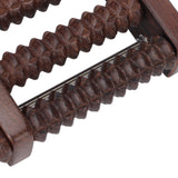 Wood Double Foot Massage Roller Foot Roller Massager  the Floor for Men for Elder for Women
