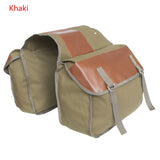 New Cycling Bicycle Bags Mountain Road Bike Trunk Waterproof Double Side Rear Rack Pouch Wear-Resistant Tail Seat Pannier Pack