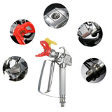3600PSI High Pressure Paint Gun With 517 Spray Tip & Nozzle Guard Pump Sprayer And Airless Spraying hine
