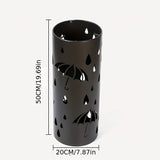 1pc Indoor Umbrella Stand - Rustproof And Waterproof Steel - Stylish Umbrella Holder For Entryway With Drip Tray - Decorative Organizer For Home