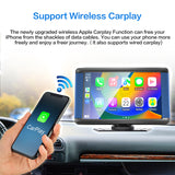Wireless Multimedia Player for All Vehicles Plug Use Car Stereo With Apple CarPlay/Android Auto 7 inch 1024*600 Toucreen